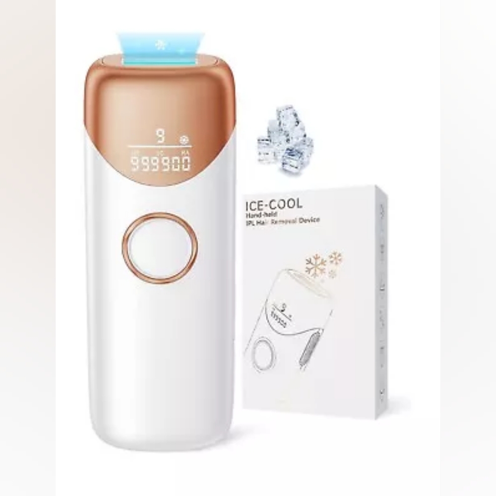 Brand New! Laser Hair Removal with Ice Cooling, Painless IPL Laser Hair Removal